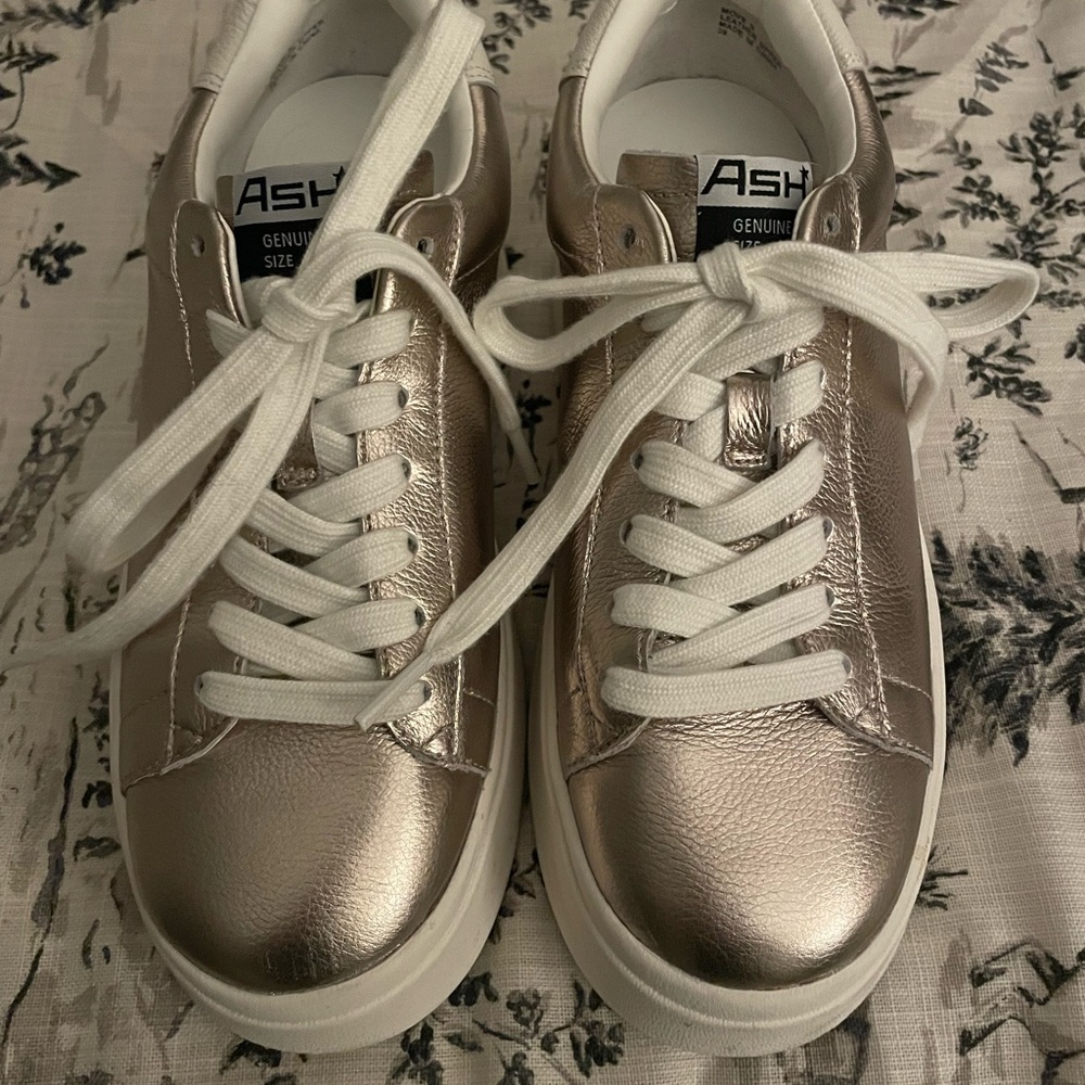 Ash Women's Rose Gold Sneakers
